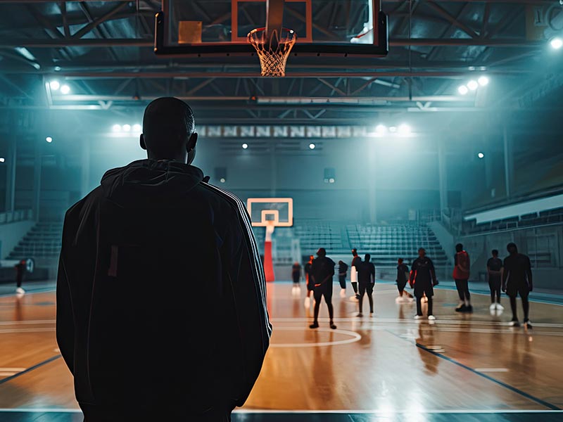 360行，行行出状元FIBA赛场这擦地小哥也太卖力了！